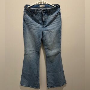 Madewell Blue Boot-Cut Jeans